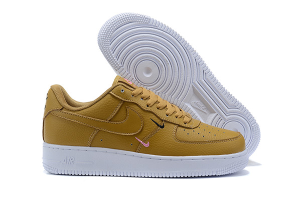Men's Air Force 1 Yellow Shoes 0134